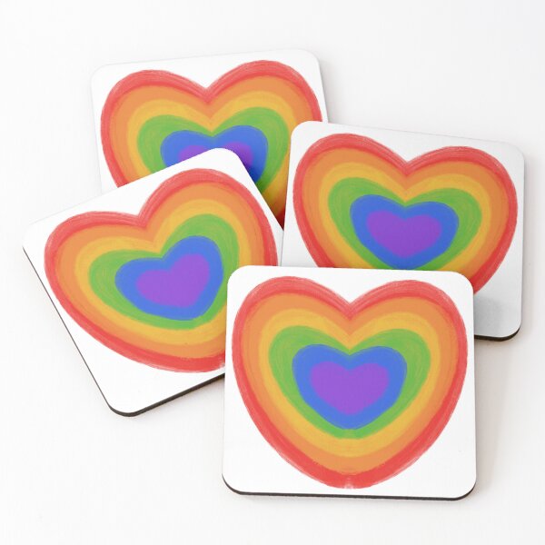 Artikelvorschau, Regenbogenherz entworfen und verkauft von PaintomimeHorse.