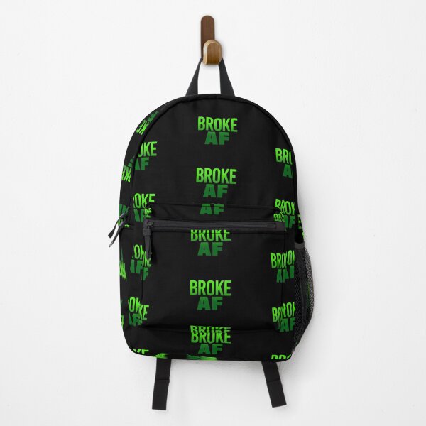 Item preview, Broke Af in Green designed and sold by Memes N Lore .