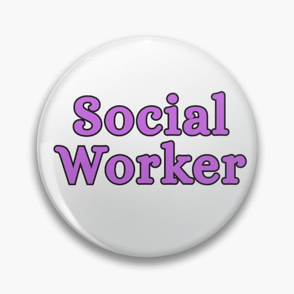 Item preview, Social Worker: Purple Bubble Letters designed and sold by jordigital.