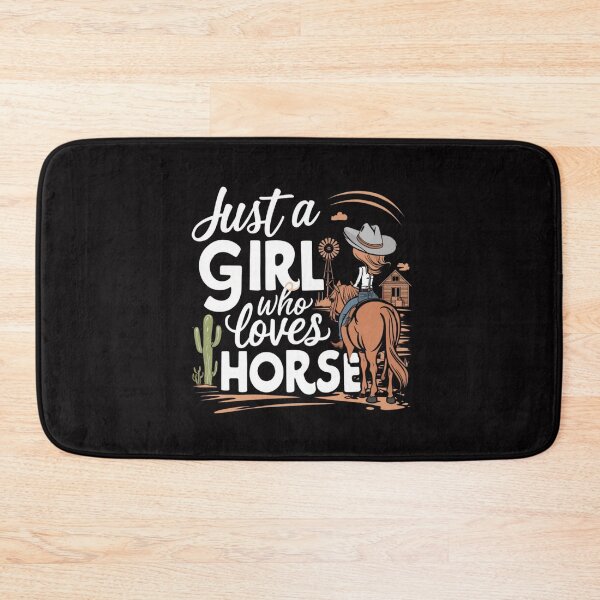 Item preview, Just a girl who loves horses designed and sold by FrenchTouch77.