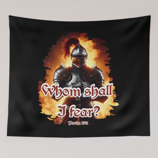 Item preview, Psalm 27:1 Whom Shall I Fear Bible Verse designed and sold by 5PointsDigital.