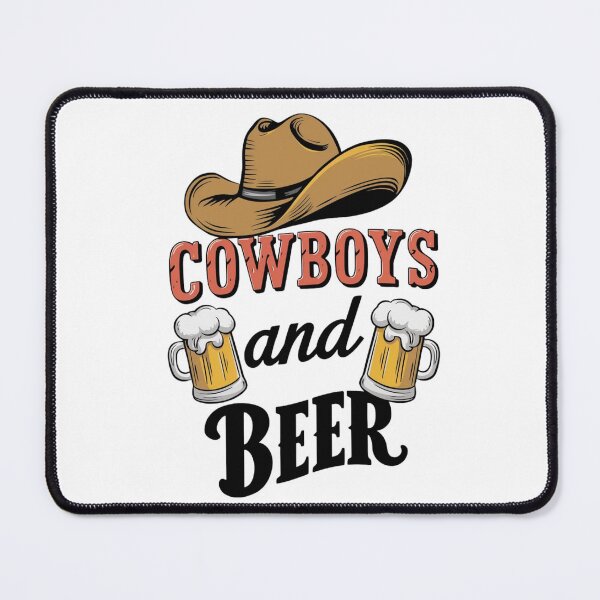Item preview, Cowboys and Beer designed and sold by FrenchTouch77.