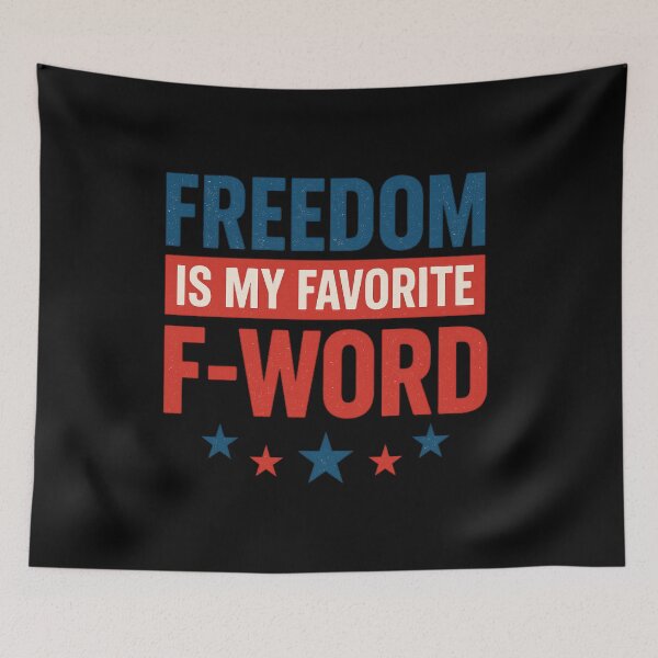 Item preview, Freedom is My Favorite F-Word designed and sold by ALITOPRINCE.