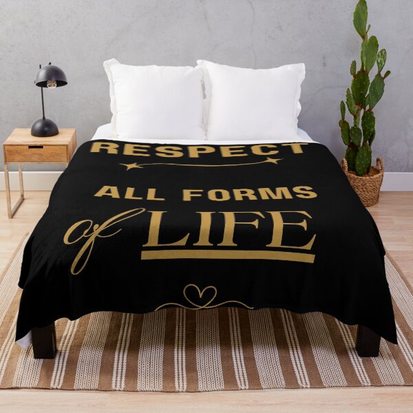Item preview, Respect All Forms Of Life designed and sold by bazstees54.