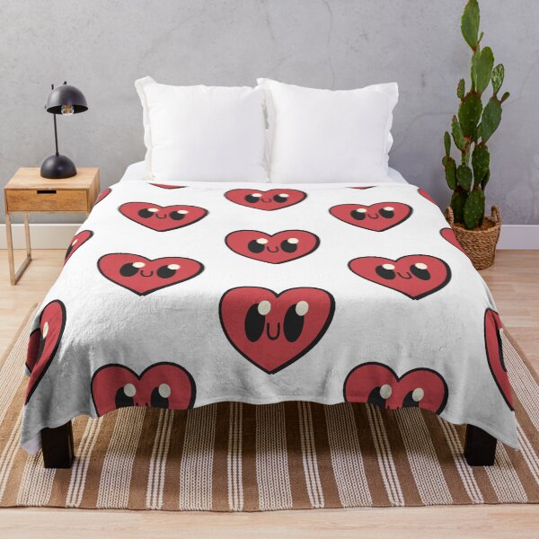 Item preview, Kawaii Red Heart With Cute Face – Adorable Love Design designed and sold by Blueprint&co.