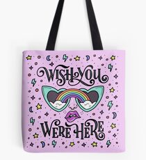 Wish You Were Here Tote Bag