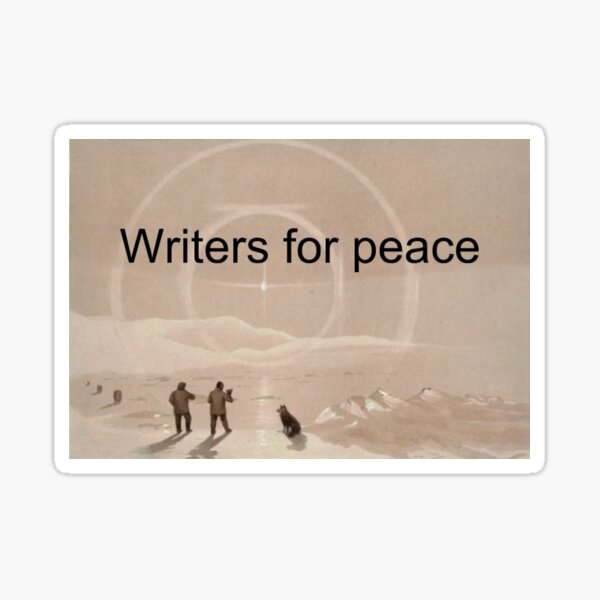 Item preview, Escritores por la paz designed and sold by maggiemaylong.