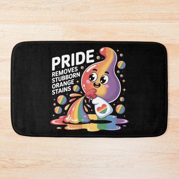 Item preview, Pride Removes Stubborn Orange Stains designed and sold by BlossomYumi.