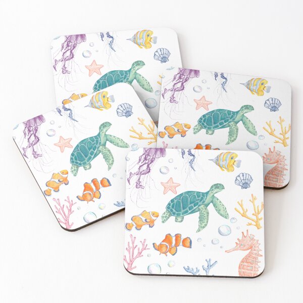 Item preview, Ocean life designed and sold by Hailey Gal Art.