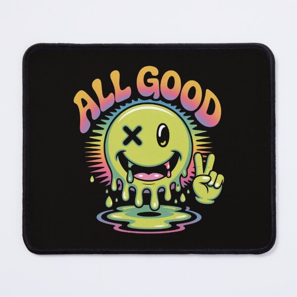 Item preview, All Good Psychedelic Smiley Face designed and sold by Peter Stawicki.