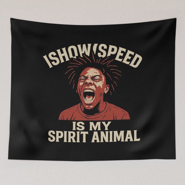 Item preview, IShowSpeed Meme Fan Art - Rage Energy Spirit Animal designed and sold by ac3iongDcreator.