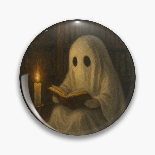 Item preview, Ghost reading by the candlelight  designed and sold by to-be-so-golden.