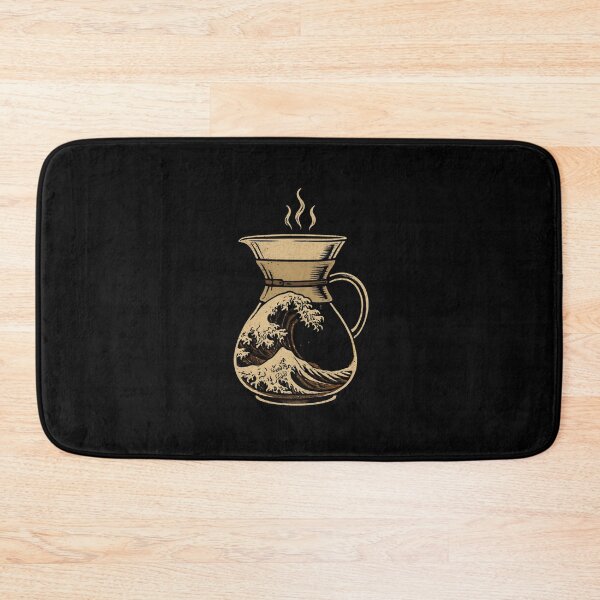Item preview, The Great Wave Of Coffee - Wave in a Coffee Pot designed and sold by DemureArtsy.