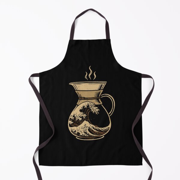 Item preview, The Great Wave Of Coffee - Wave in a Coffee Pot designed and sold by DemureArtsy.