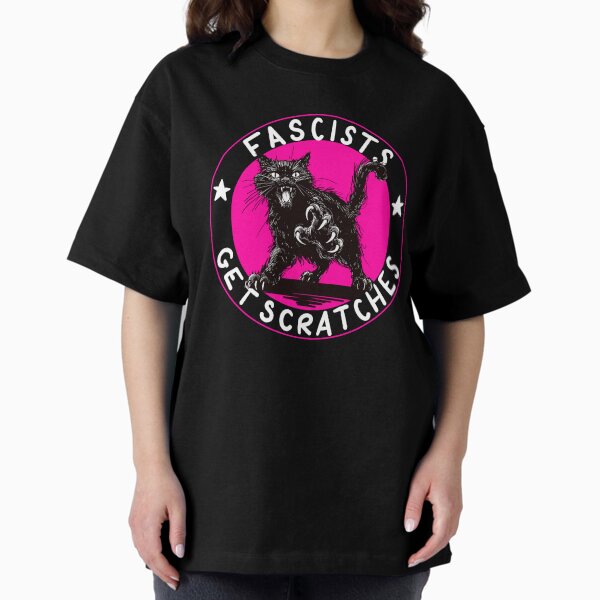 Item preview, Cats Against Fascists Pink Version designed and sold by KilkennyCat Art.