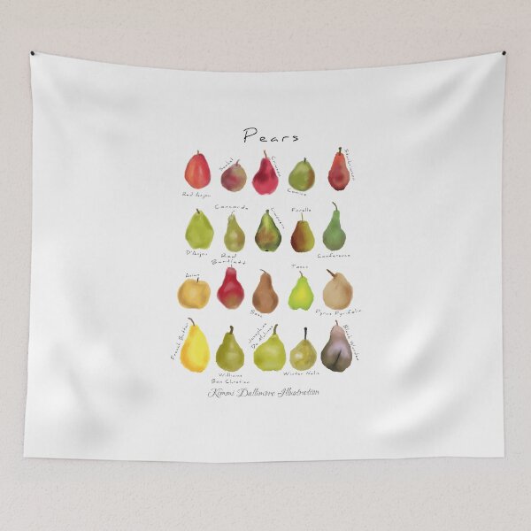 Item preview, Pears and text designed and sold by thehat24.