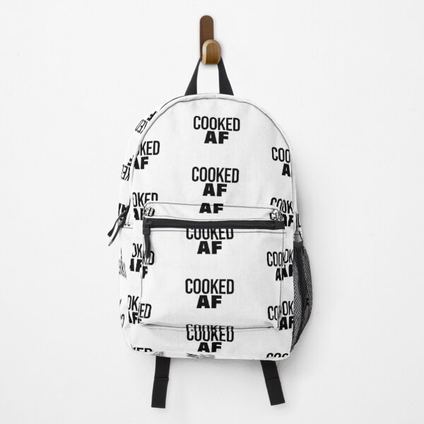 Item preview, Cooked Af, Funny Quotes Typography designed and sold by Memes N Lore .