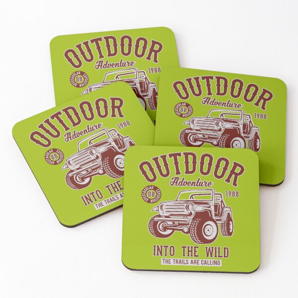 Item preview, Outdoors Offroad Adventure Retro Design designed and sold by The Vintage Retro Store.