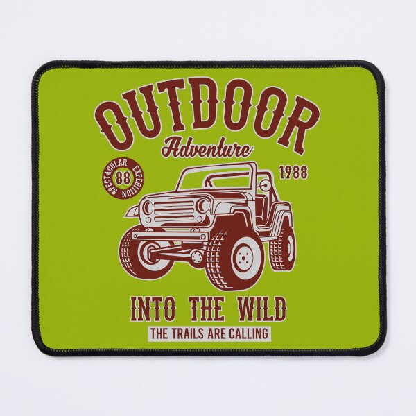 Artikelvorschau, Outdoor Offroad Abenteuer Retro Design entworfen und verkauft von The Vintage Retro Store.