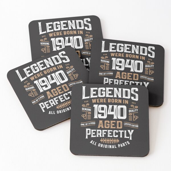 Item preview, Legends Born In 1940 85th Birthday 85 Years Old Bday designed and sold by cidolopez.