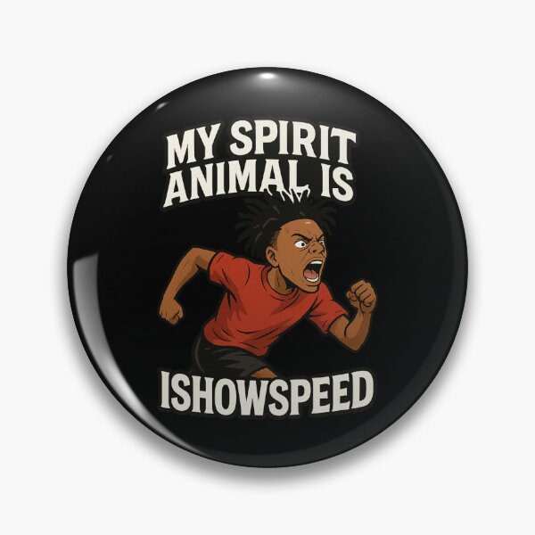 Item preview, My Spirit Animal is IShowSpeed - Meme Runner Edition designed and sold by ac3iongDcreator.