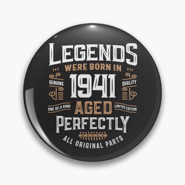 Item preview, Legends Born In 1941 84th Birthday 84 Years Old Bday designed and sold by cidolopez.