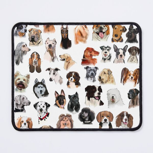 Item preview, Dog breed paintings  designed and sold by thehat24.