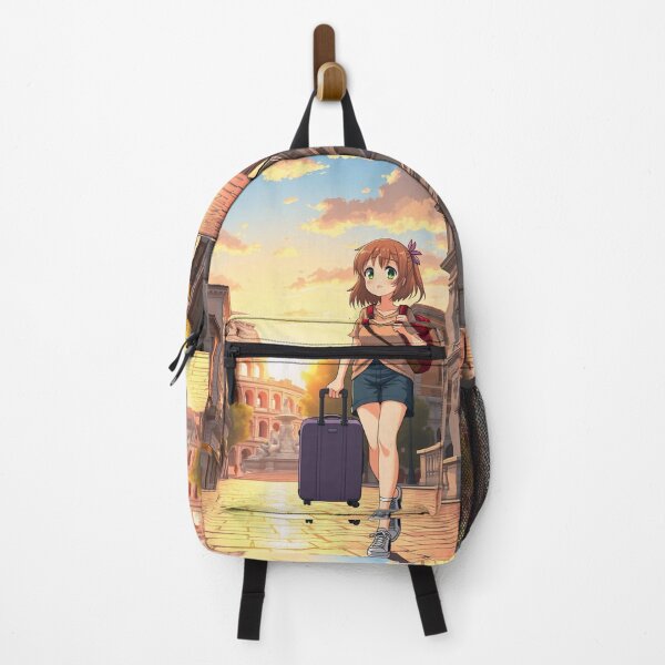 Item preview, Chica de anime que viaja a roma  designed and sold by casamomo.