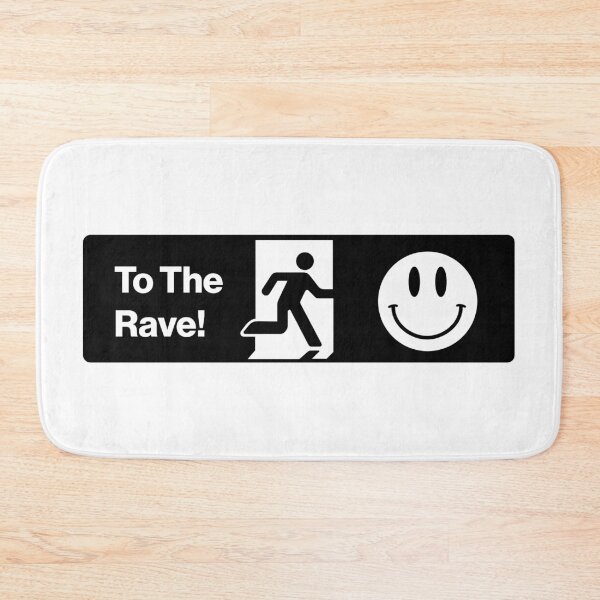 Item preview, To The Rave! designed and sold by Raving & Misbehaving Prints.