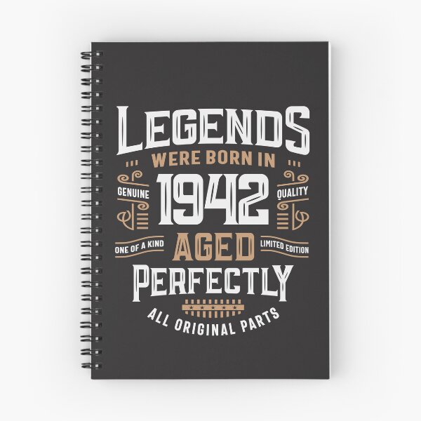 Item preview, Legends Born In 1942 83rd Birthday 83 Years Old Bday designed and sold by cidolopez.