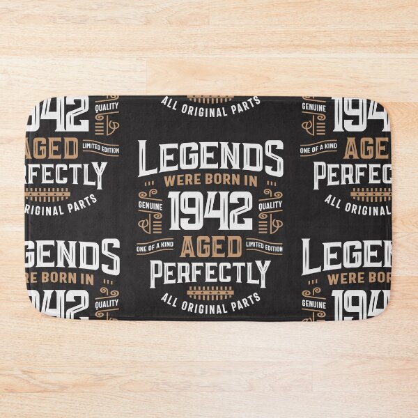 Item preview, Legends Born In 1942 83rd Birthday 83 Years Old Bday designed and sold by cidolopez.