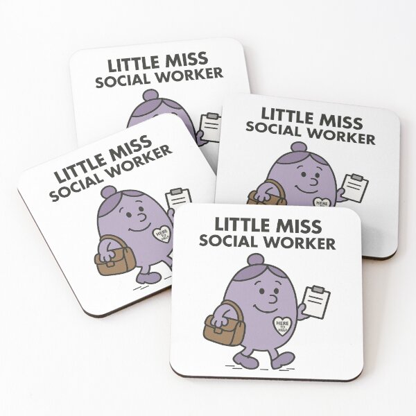 Artikelvorschau, Little Miss Social Worker entworfen und verkauft von curseofkazar.