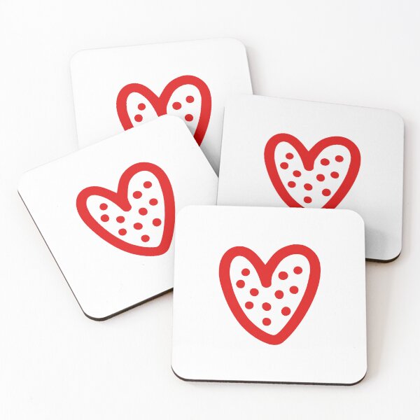 Item preview, simple red heart cute designed and sold by Wildwind-style.