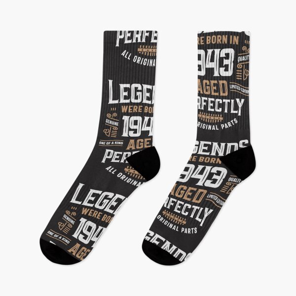 Item preview, Legends Born In 1943 82nd Birthday 82 Years Old Bday designed and sold by cidolopez.