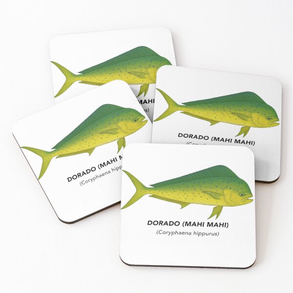 Item preview, Dorado – Marine Animals of California designed and sold by CaliforniaVibe.