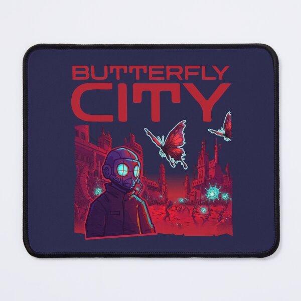Item preview, Butterfly City Cyberpunk Urban Contrast designed and sold by KiwiRider.