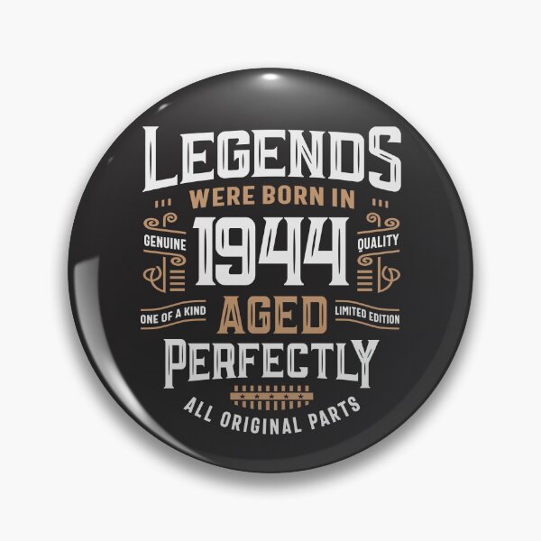 Item preview, Legends Born In 1944 81st Birthday 81 Years Old Bday designed and sold by cidolopez.