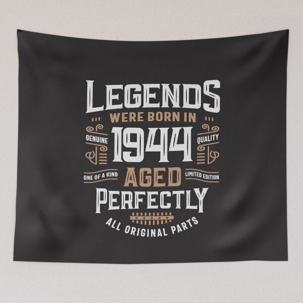 Item preview, Legends Born In 1944 81st Birthday 81 Years Old Bday designed and sold by cidolopez.