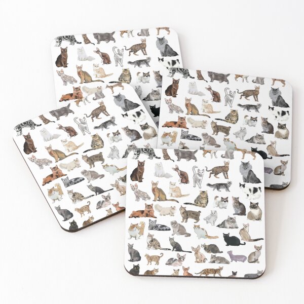 Item preview, Cats illustration designed and sold by thehat24.