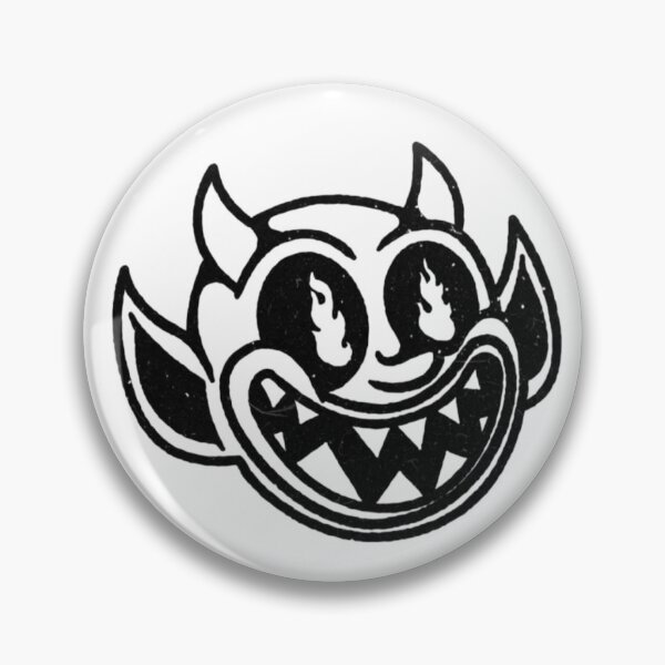 Item preview, Smiling Sinister – Retro Devil Face designed and sold by mikoscha.