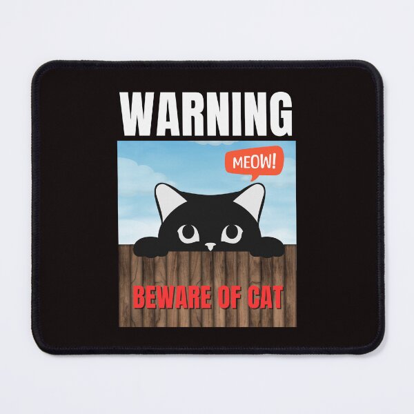 Item preview, Warning, Beware of Cat Designs 1 designed and sold by Kevin Michael McCall.