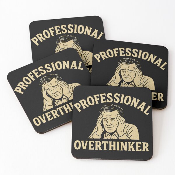 Item preview, Professional Overthinker - Corporate Anxiety Meme Shirt designed and sold by TheoVerse.