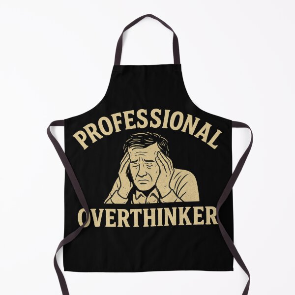 Item preview, Professional Overthinker - Corporate Anxiety Meme Shirt designed and sold by TheoVerse.