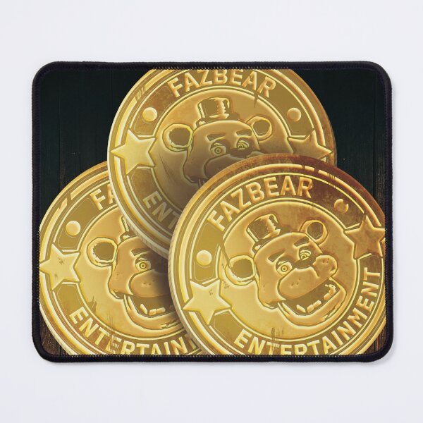 Item preview, FNAF Token Set designed and sold by SaveTheScraps.