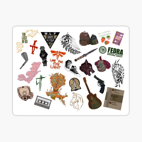 Item preview, The Last of Us Collage designed and sold by flemingsworth .