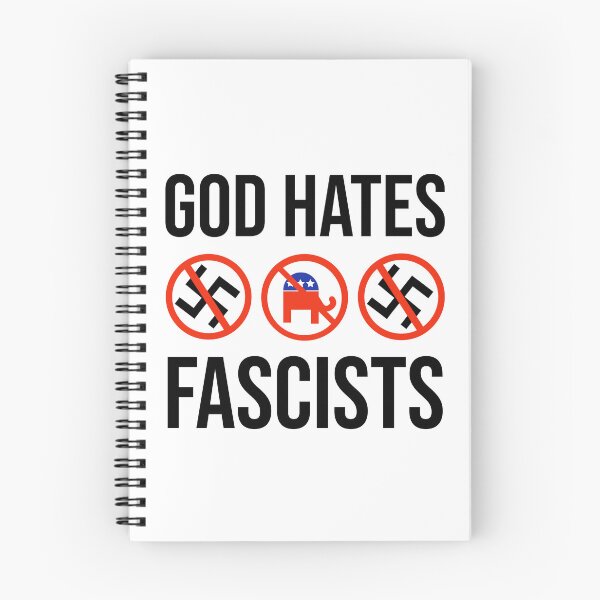 Item preview, God hates fascists  designed and sold by Rachel the Artist .