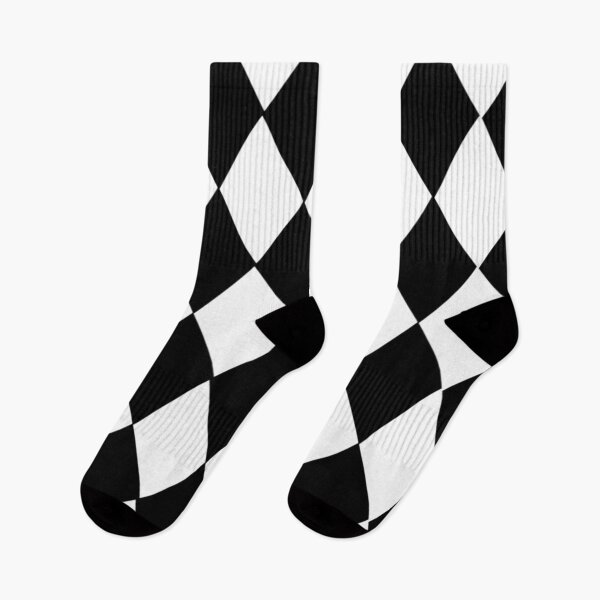 Item preview, Checkerboard Diamonds - Bold Black & White Pattern designed and sold by destelloacido.