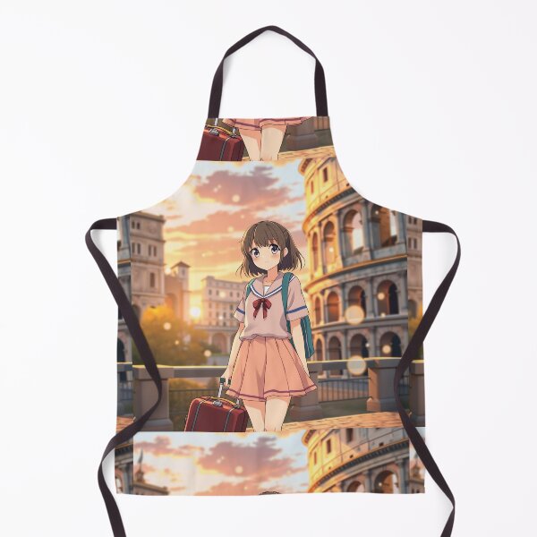 Item preview, Chica de anime que viaja a roma designed and sold by casamomo.