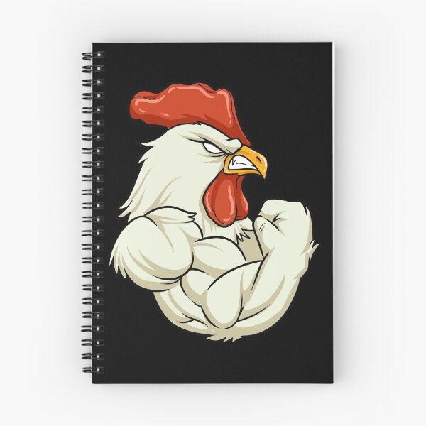 Item preview, Rooster At The Gym - Training Fitness Muscles designed and sold by anziehend.