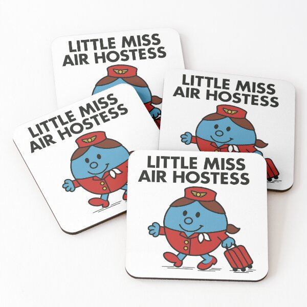 Item preview, Little Miss Air Hostess (Red) designed and sold by curseofkazar.